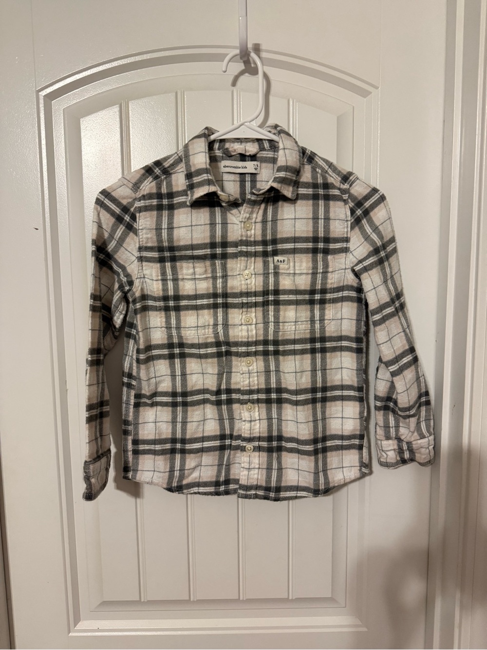 abercrombie kids Flannel Button Down Shirt